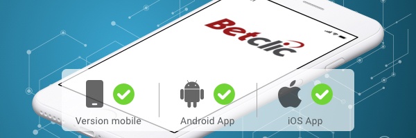 L'application Betclic mobile
